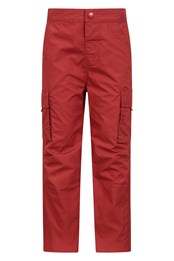 Active Kids Trousers Dark Red