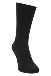 Explorer Mens Merino Thermal Socks Jet Black