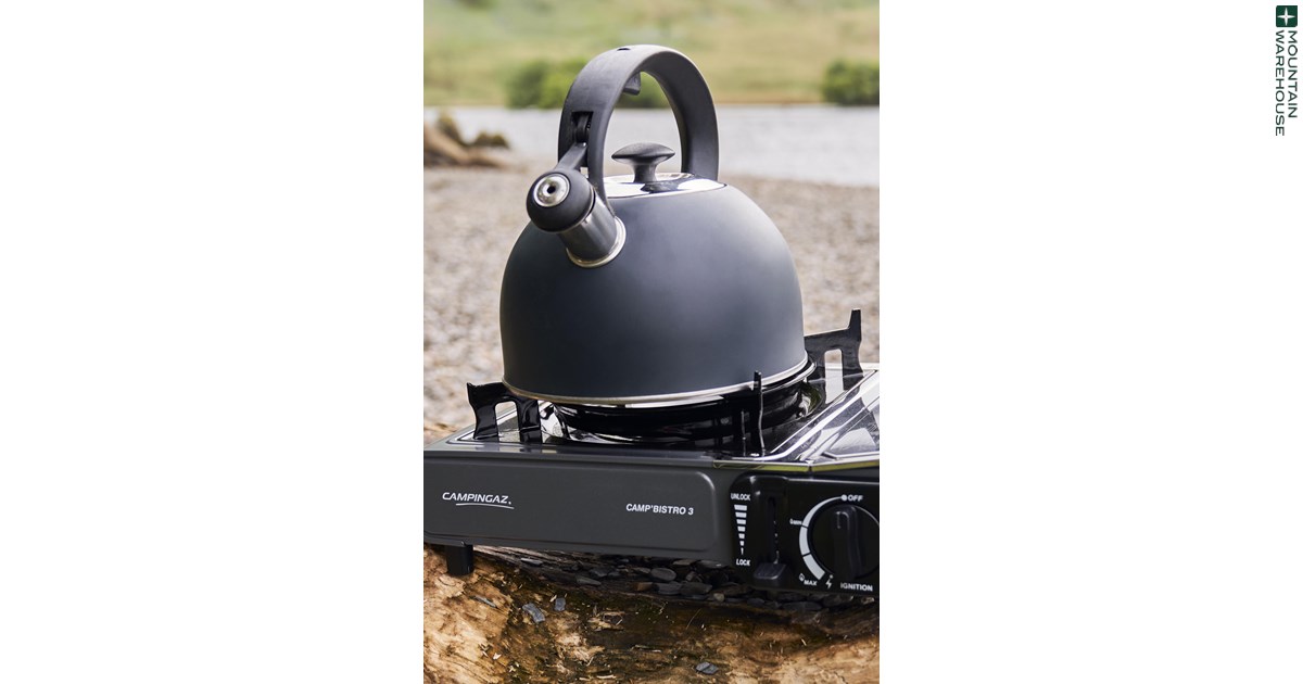 Mountain Warehouse 2 Litre Camping Kettle - Black | Size One