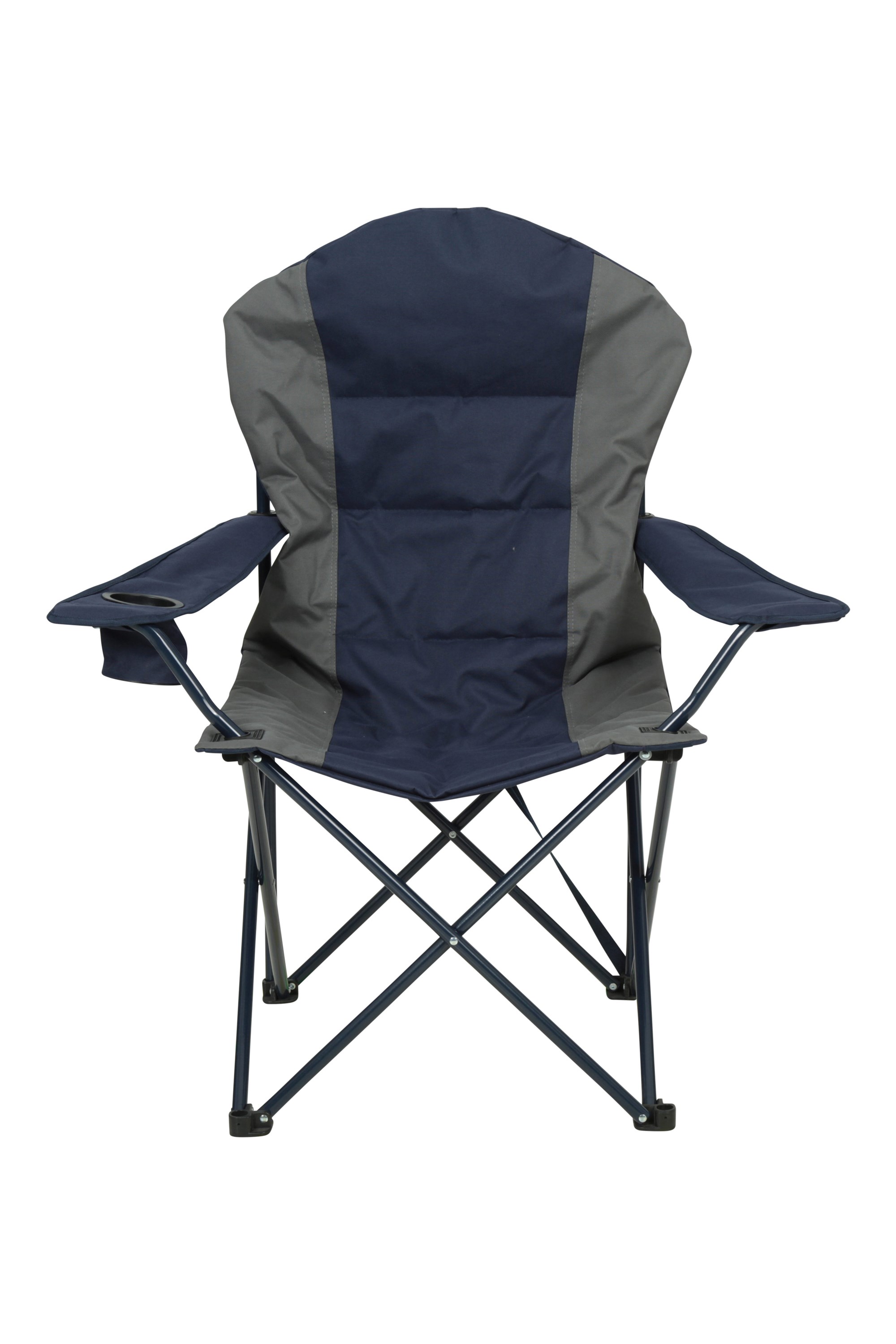 Chaise de camping Deluxe - Bleu Marine