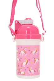 Kids 0.5L Drinks Water Bottle Bright Pink