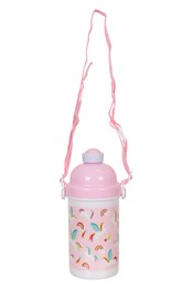 Kids 0.5L Drinks Water Bottle Light Pink