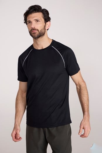 Endurance Mens IsoCool Active T-Shirt Black