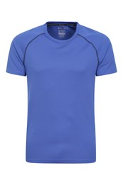 Camiseta Transpirable Endurance Hombre Azul Unboxed