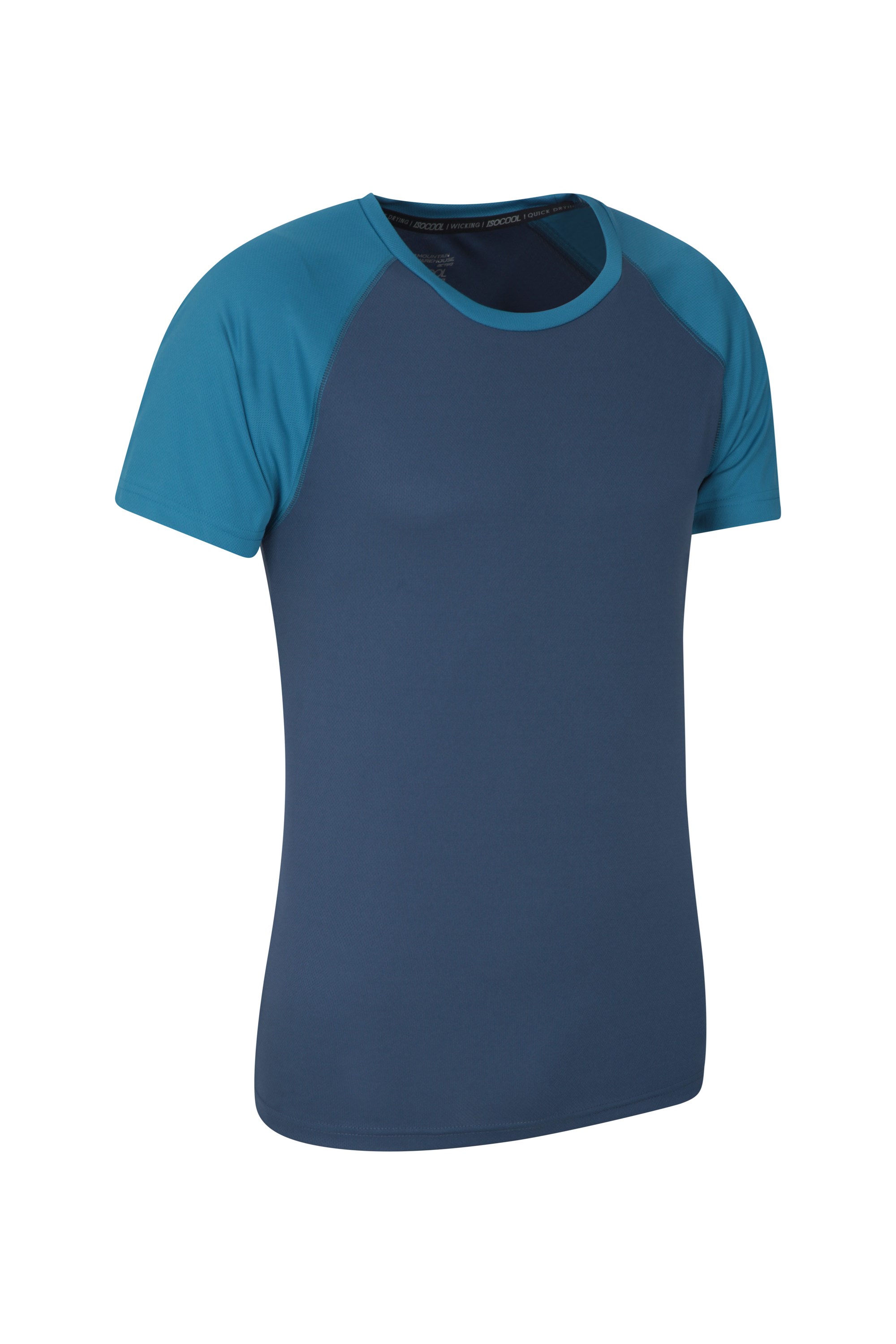 Comfortable & Quick Drying Top Lightweight Shirt Travelling for Gym Mountain Warehouse Endurance Mens T-Shirt – Breathable Summer Tee UPF50 Protection Running