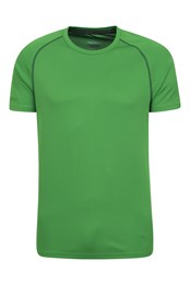 Camiseta Transpirable Endurance Hombre Verde Oscuro