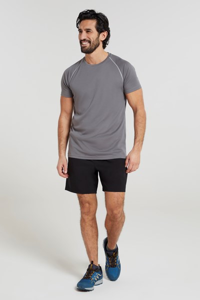 Endurance Isocool Mens Active T-Shirt - Grey