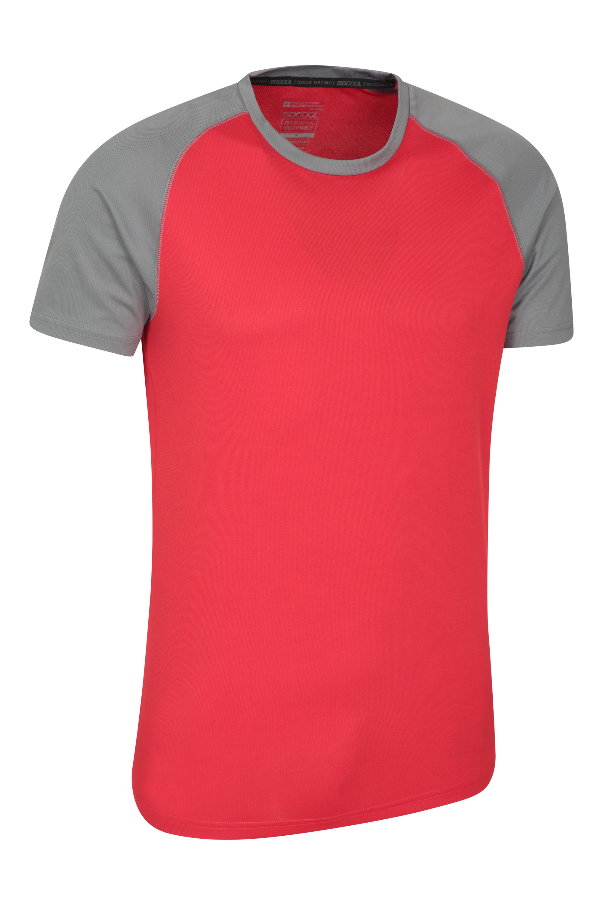 Mountain Warehouse Endurance gestreiftes T-Shirt für Herren UV-Schutz-T-Shirt 