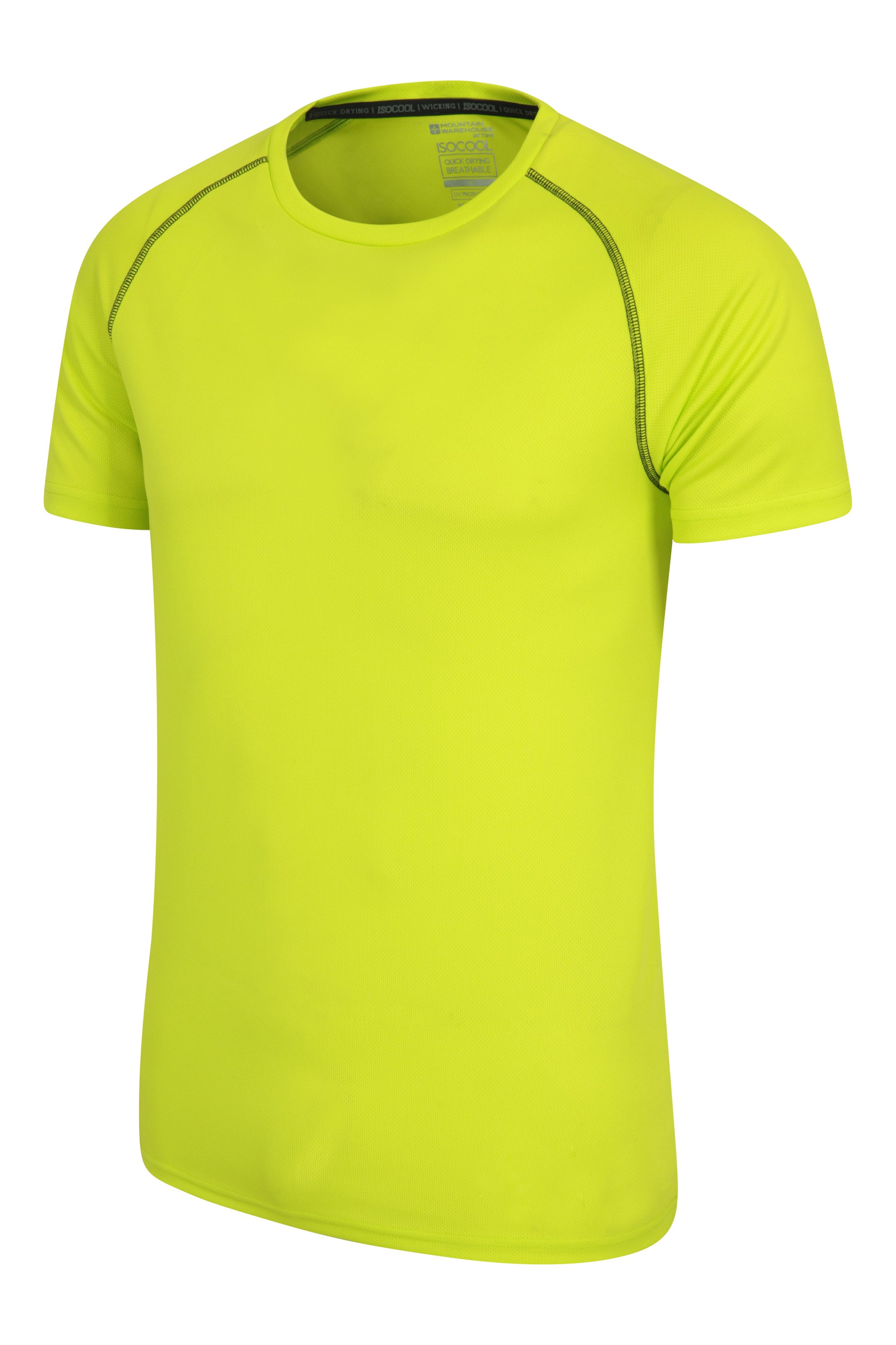 UV-Schutz-T-Shirt Mountain Warehouse Endurance gestreiftes T-Shirt für Herren 