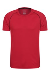 Camiseta Transpirable Endurance Hombre Rojo
