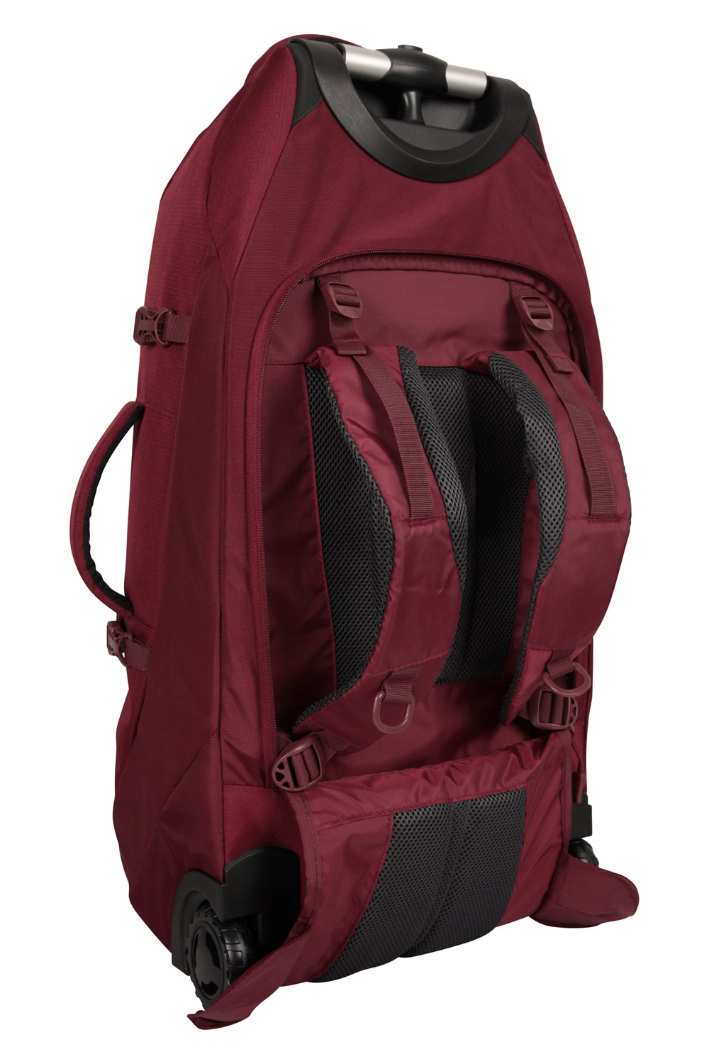 Mochila Mountain Warehouse Voyager 50L Wheelie ruedas robustas varios bolsillos - Imagen 27 de 52