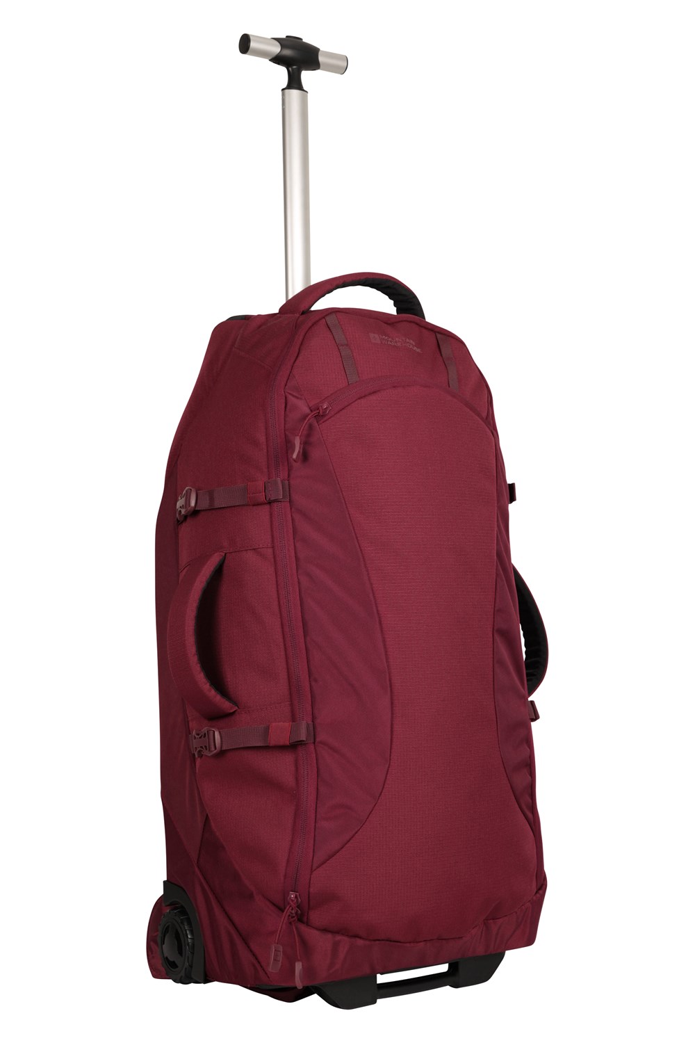 Mochila Mountain Warehouse Voyager 50L Wheelie ruedas robustas varios bolsillos - Imagen 28 de 52