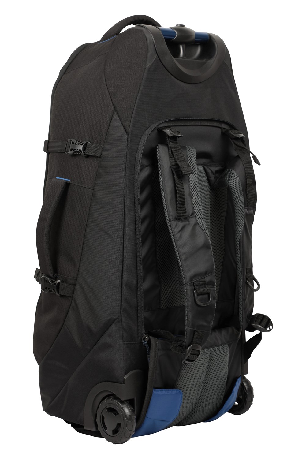 Mochila Mountain Warehouse Voyager 50L Wheelie ruedas robustas varios bolsillos - Imagen 42 de 52