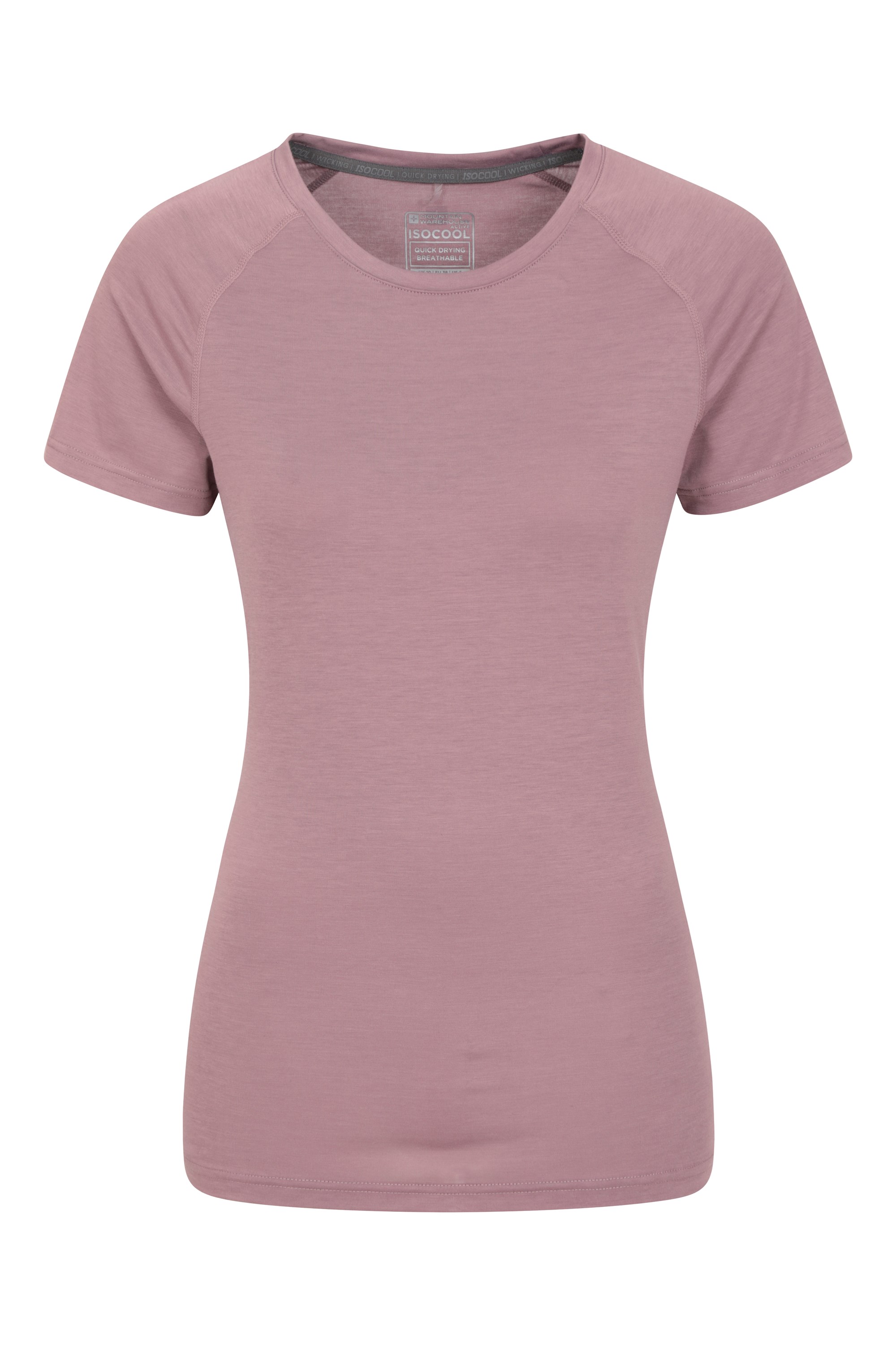 camiseta ligera Mountain Warehouse Top IsoCool Dynamic para mujer Camiseta cómoda para mujer camiseta transpirable correr Para viajar secado rápido 