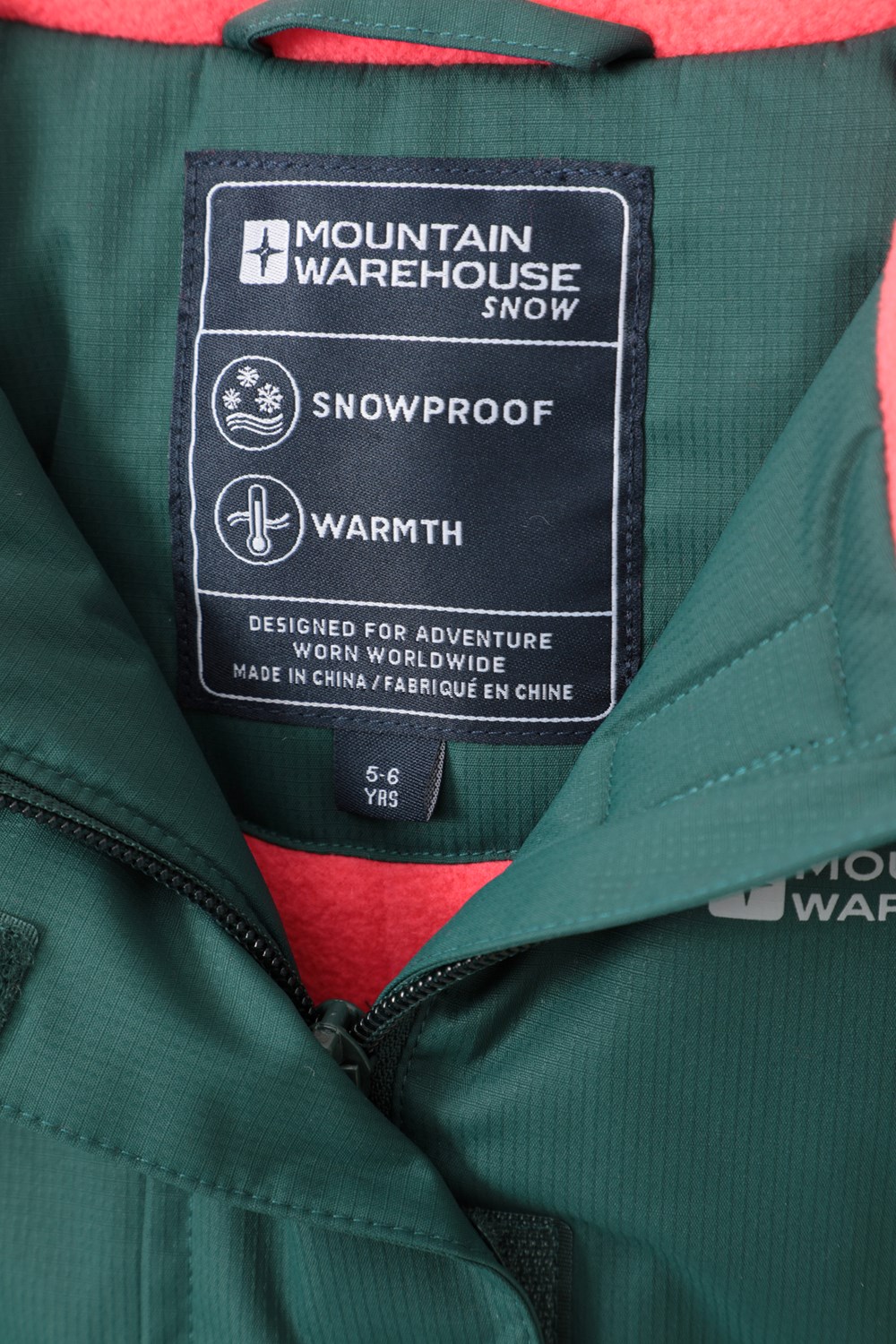 Mountain Warehouse Kids Ski Jacket Snowproof Fleece Lined Girls Boys Winter Coat - Picture 47 of 94