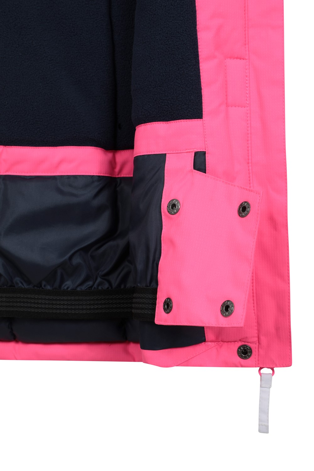 Mountain Warehouse Kids Ski Jacket Snowproof Fleece Lined Girls Boys Winter Coat - Picture 70 of 94