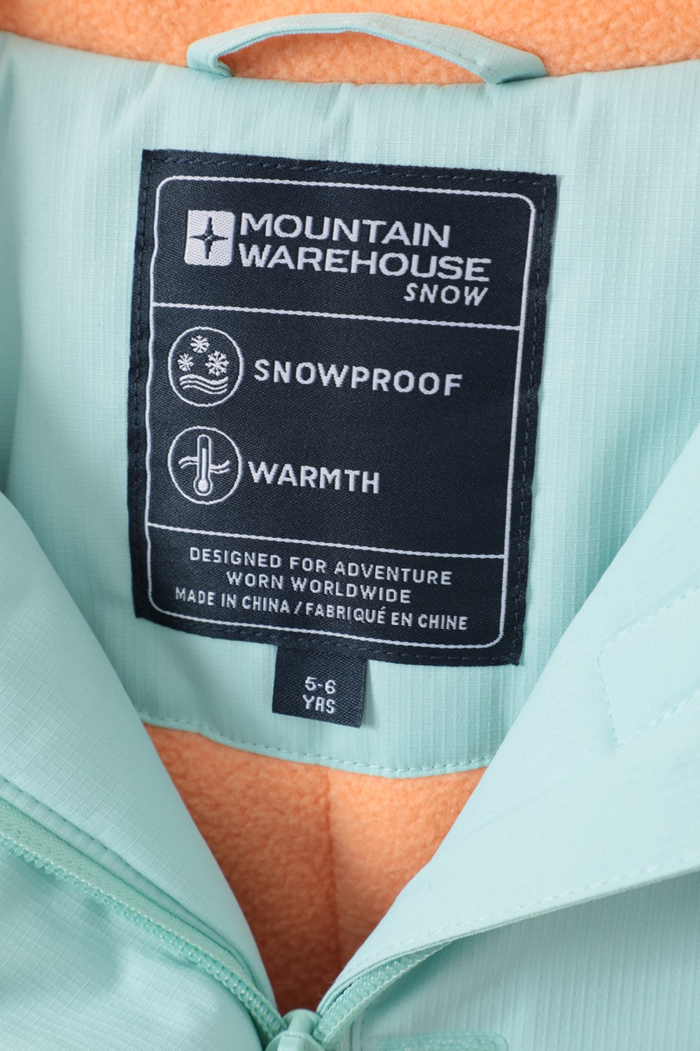 Mountain Warehouse Kids Ski Jacket Snowproof Fleece Lined Girls Boys Winter Coat - Picture 55 of 94