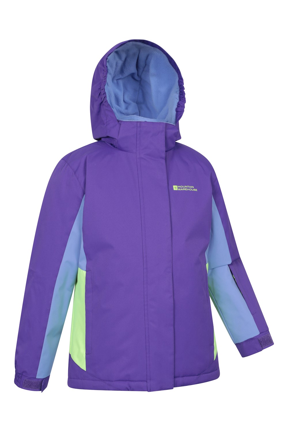 Mountain Warehouse Kids Ski Jacket Snowproof Fleece Lined Girls Boys Winter Coat - Picture 80 of 94