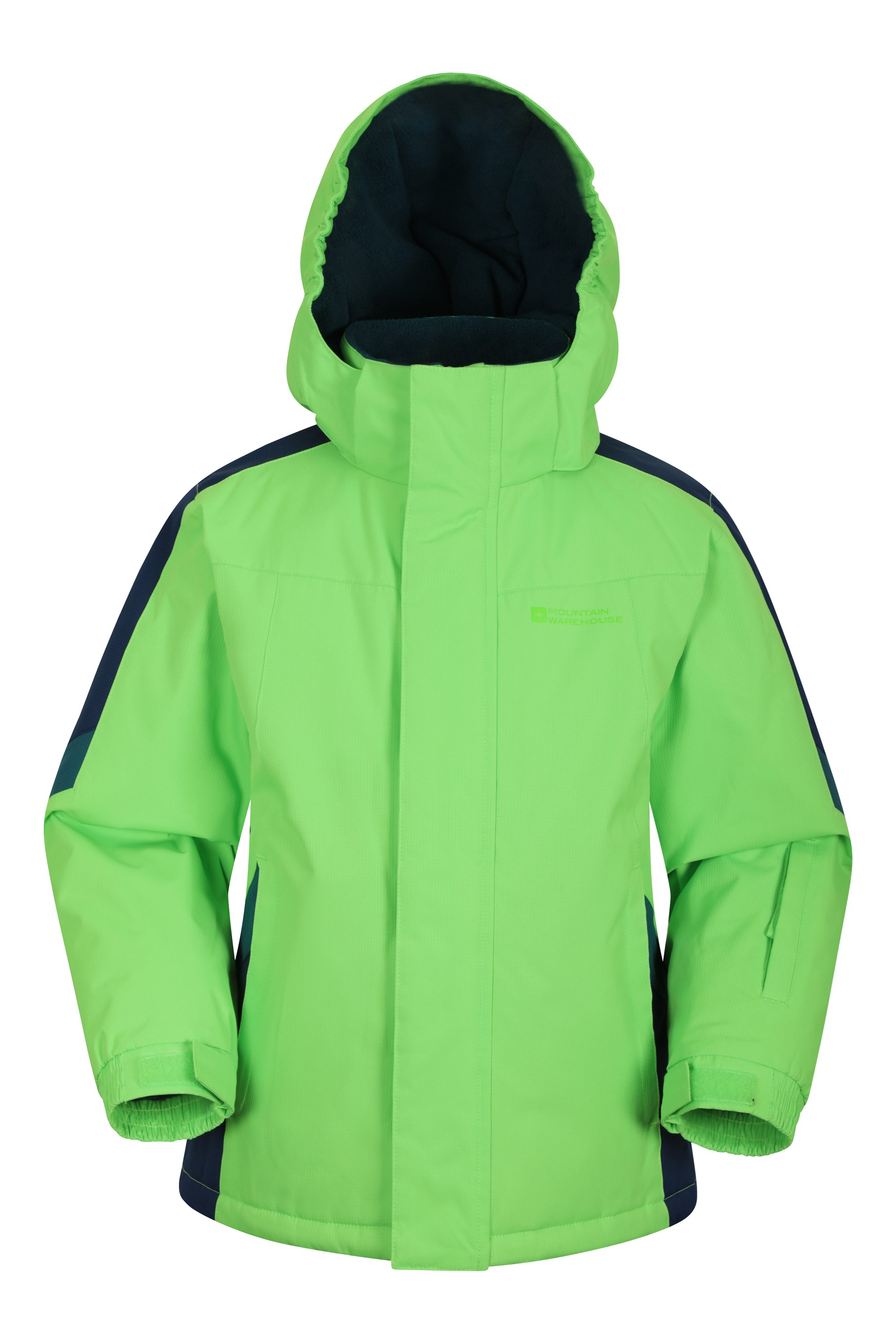 für Extreme Kälte und Schnee Alpin-Jacke wasserdichter Parka für Jungen und Mädchen Mountain Warehouse Raptor warme Winterjacke für Kinder Ski-Jacke mit Taschen 