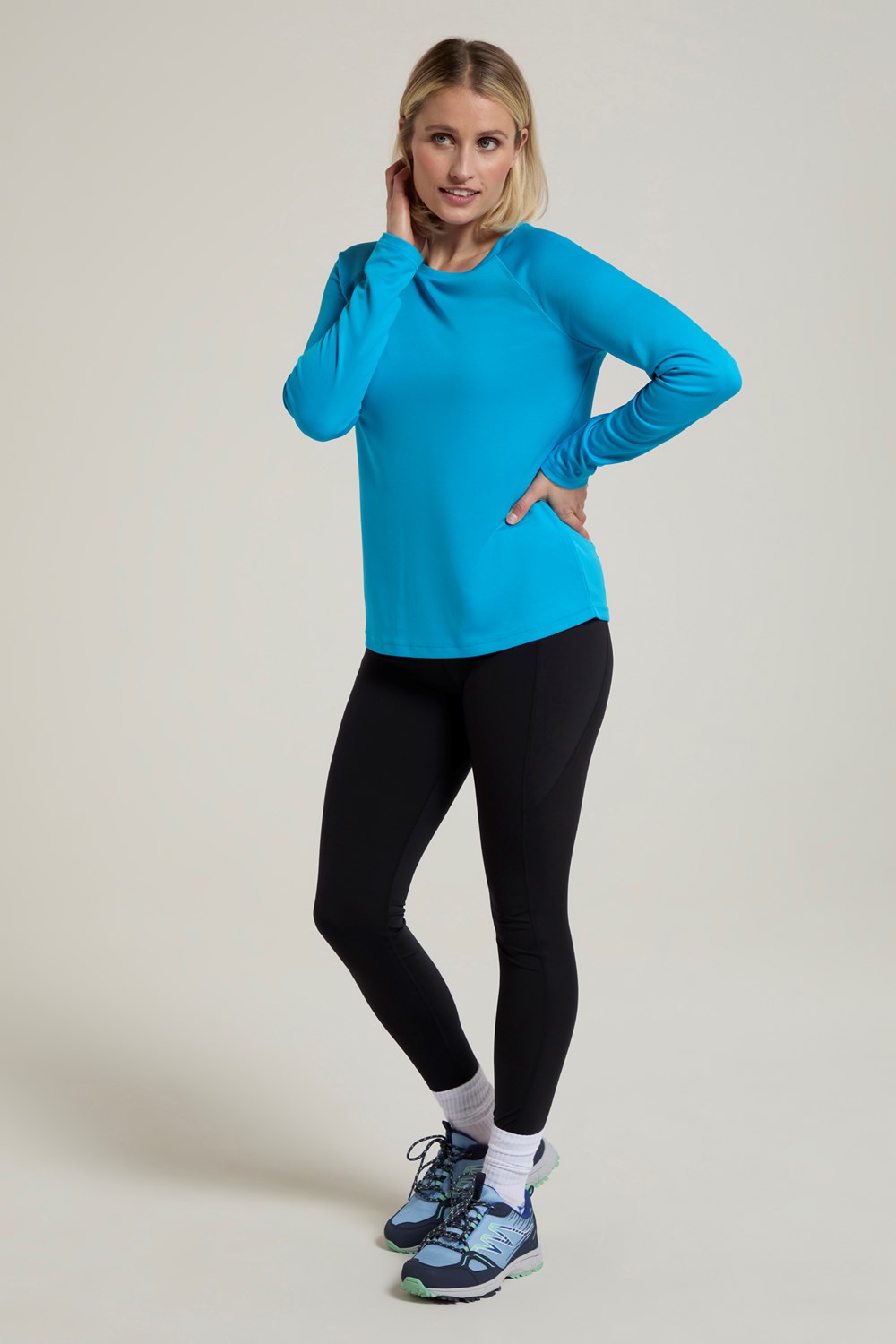 Mountain Warehouse Womens Endurance Top Long Sleeve Ladies Warm Outdoors Tee - Picture 40 of 99