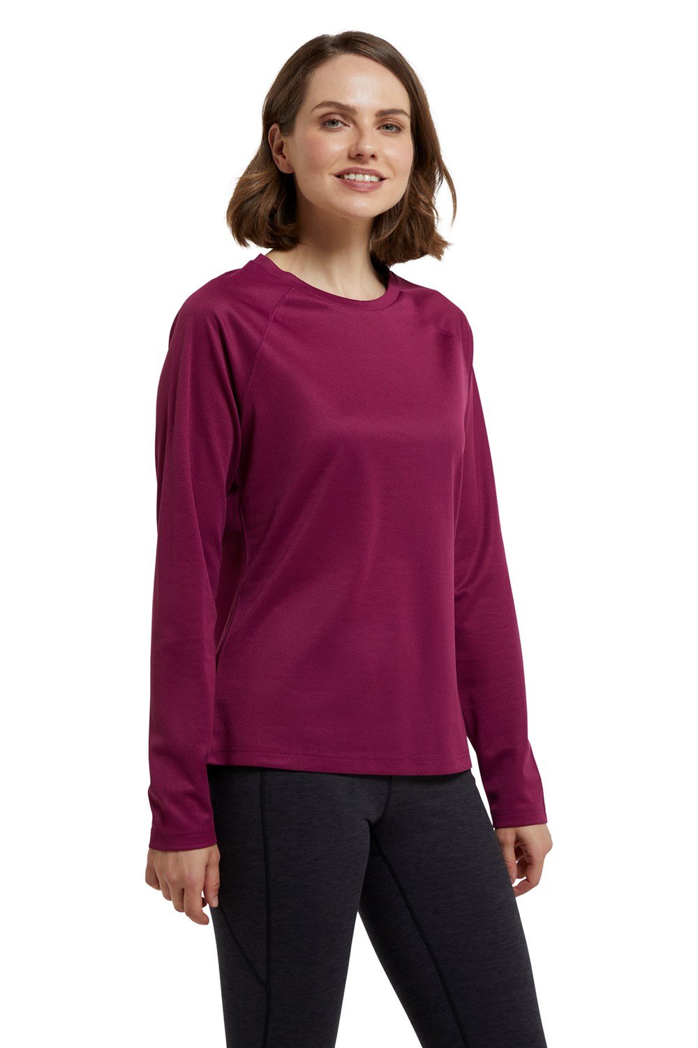 Mountain Warehouse Womens Endurance Top Long Sleeve Ladies Warm Outdoors Tee - Picture 20 of 99