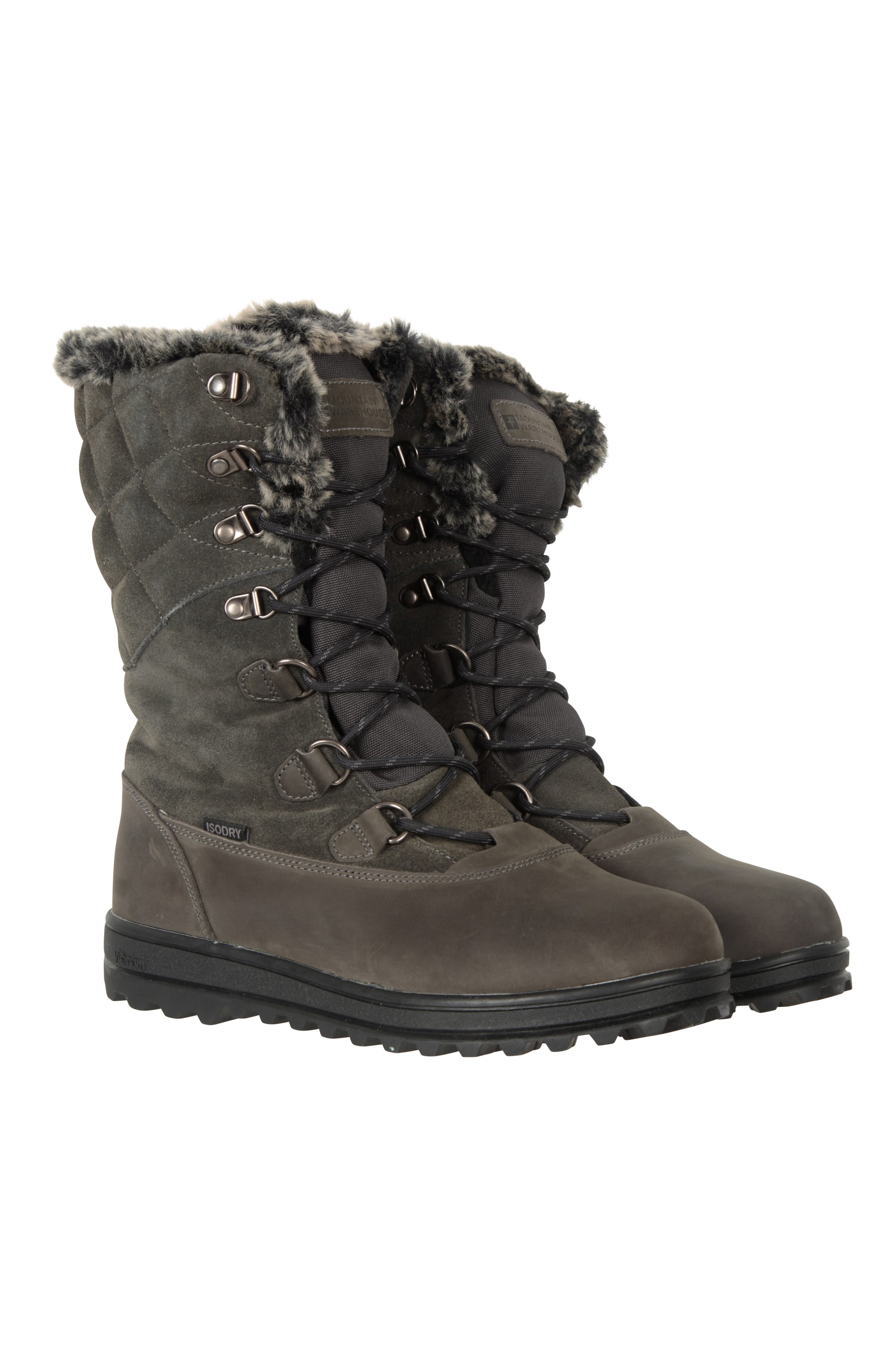Vostock Womens Snow Boots - Grey