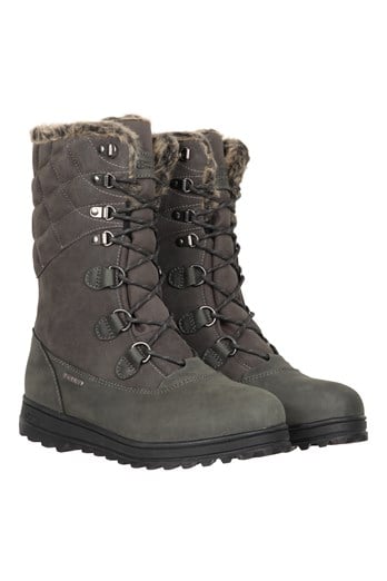 Vostock Womens Vibram Snow Boots Grey