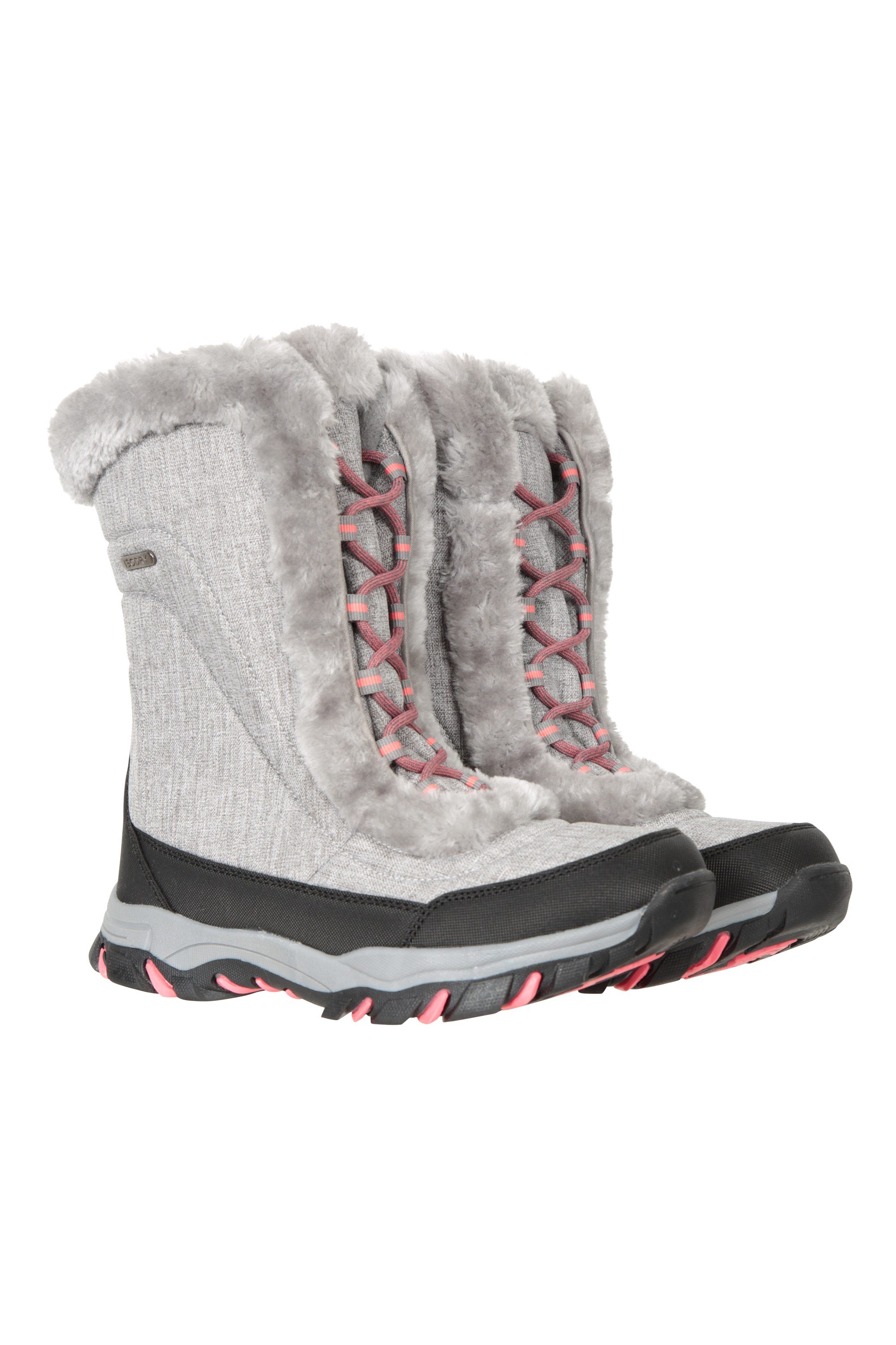 Ohio Womens Snow Boots - Grey