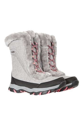 Ohio Womens Snow Boots  Charcoal