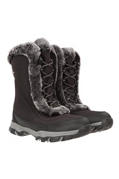 Ohio Womens Snow Boots  Jet Black