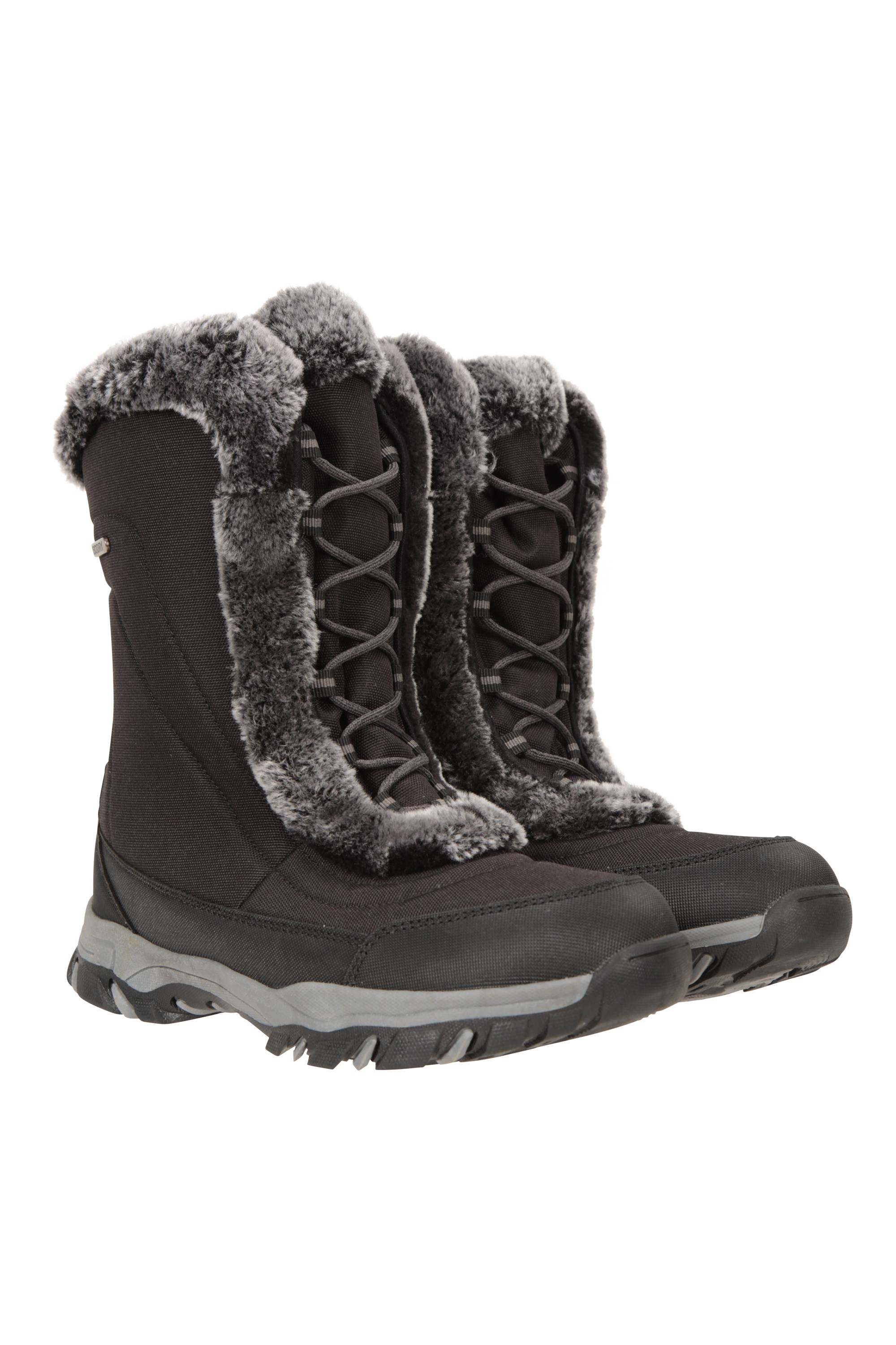 Ohio Womens Snow Boots - Black
