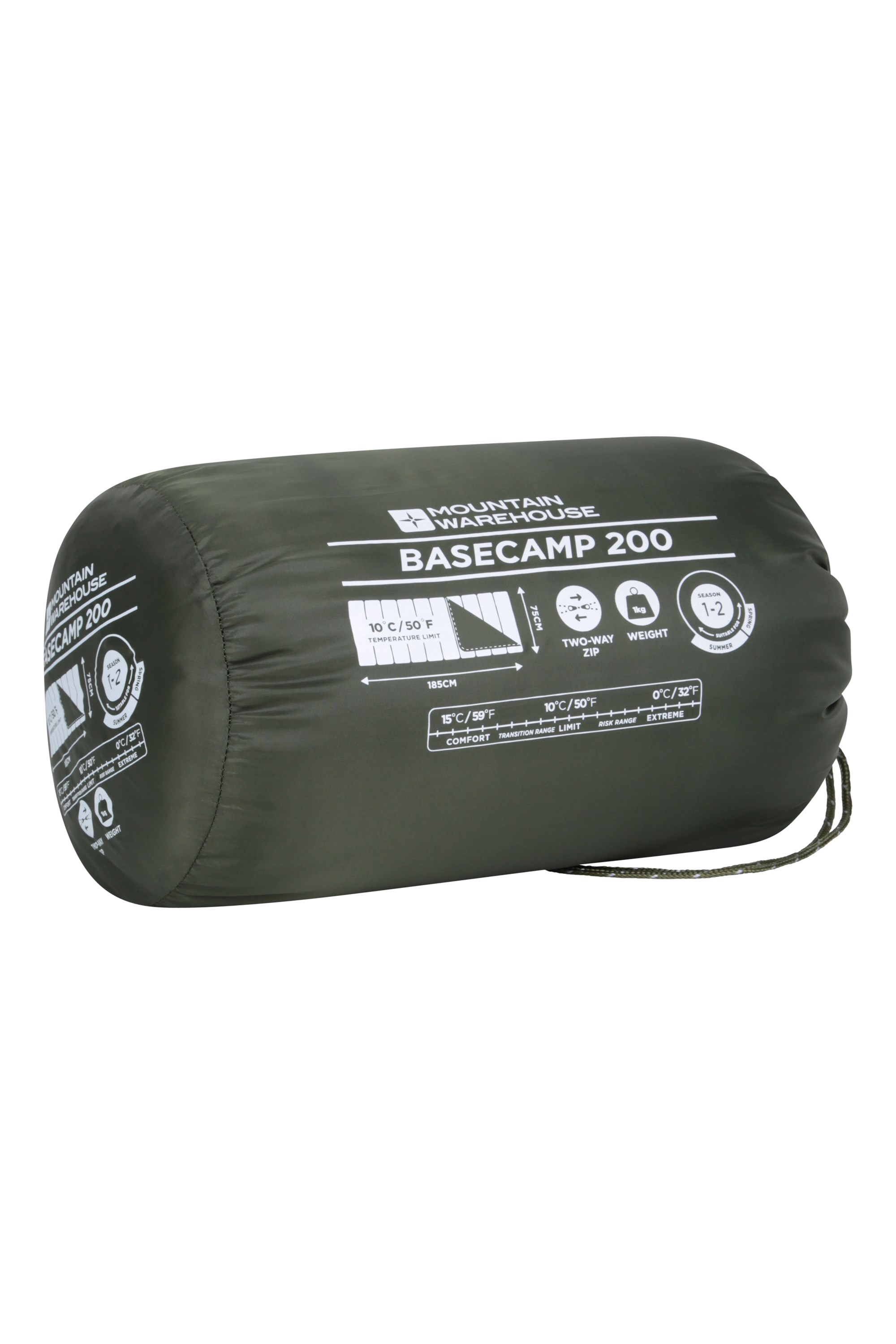 アウトドア寝具 h820099SleepingBag 8141-638j 023155_kha_basecamp_200_sleepi