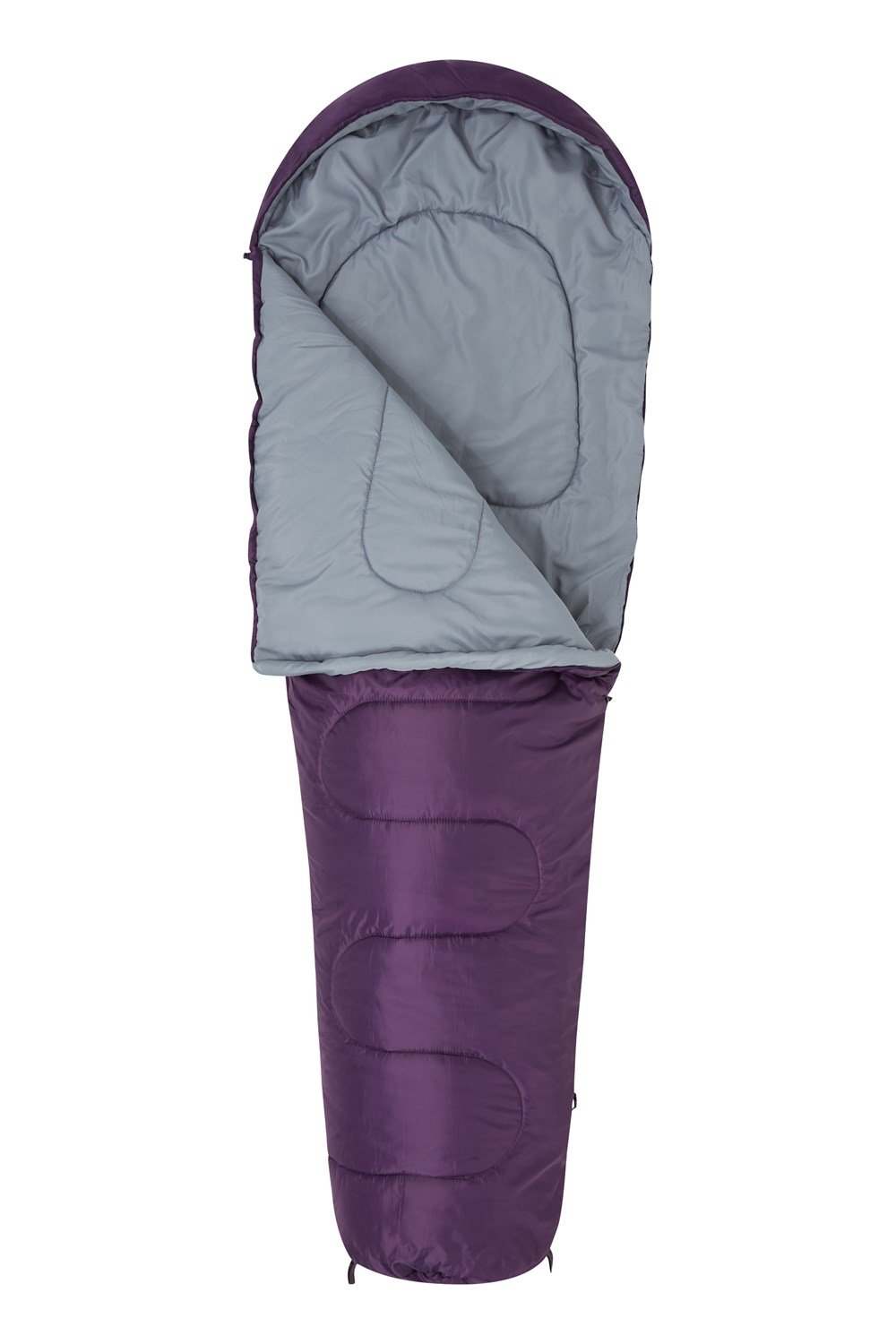 Mountain Warehouse Basecamp 250 Mummy Sleeping Bag 2 Seasons Insulated ...