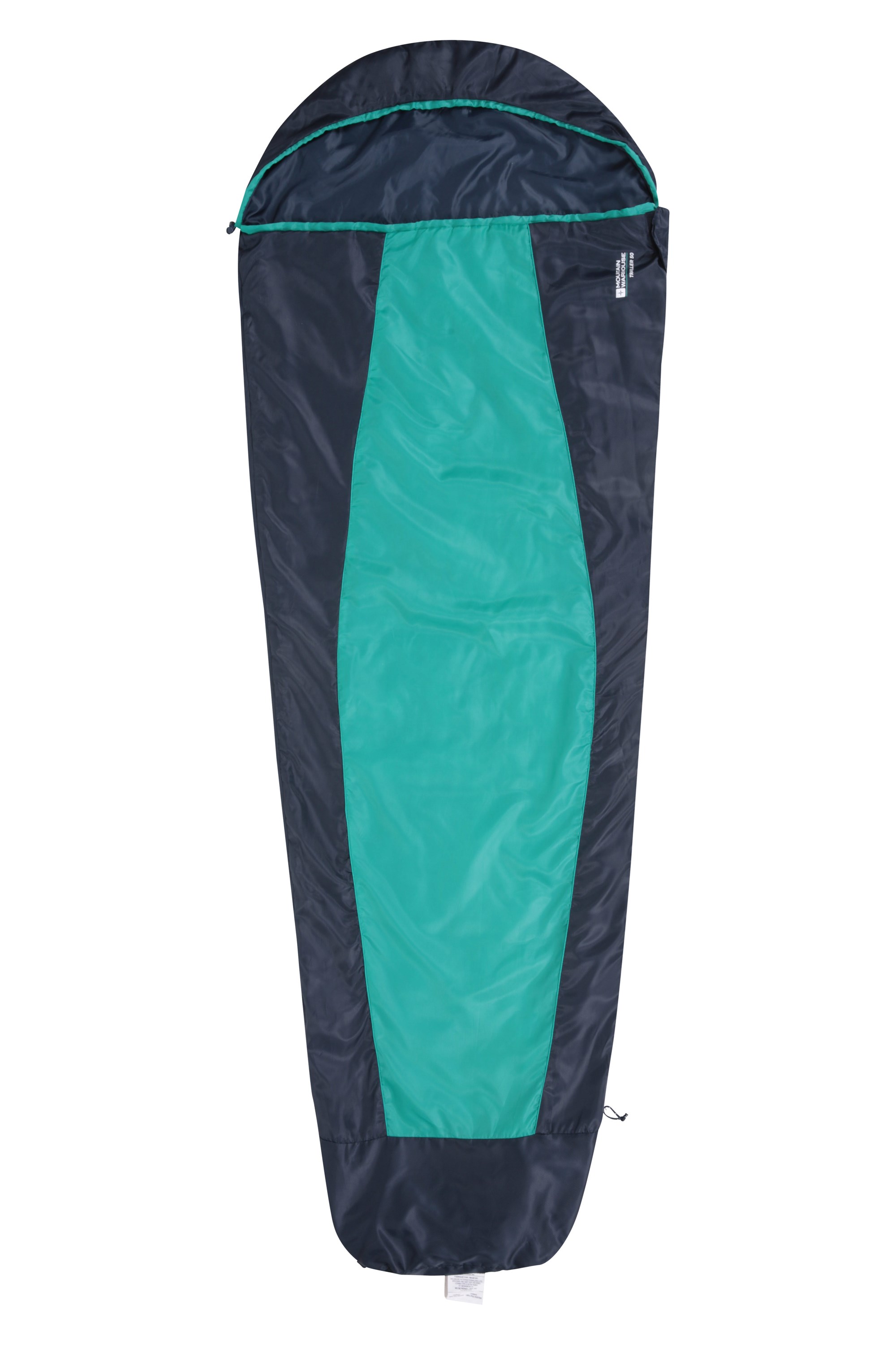 Mummy Shaped Womens Sleeping Bag For Backpacking Inner Pocket Camping Gear Windproof Adult Sleep Bag Mountain Warehouse Traveller 50 Sleeping Bag 220cmx80cmx50cm 