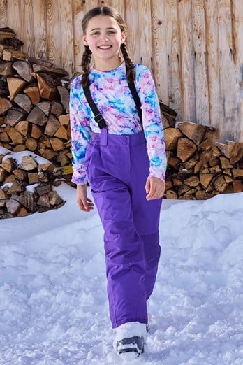 Honey Kids Snow Pants Purple Fusion