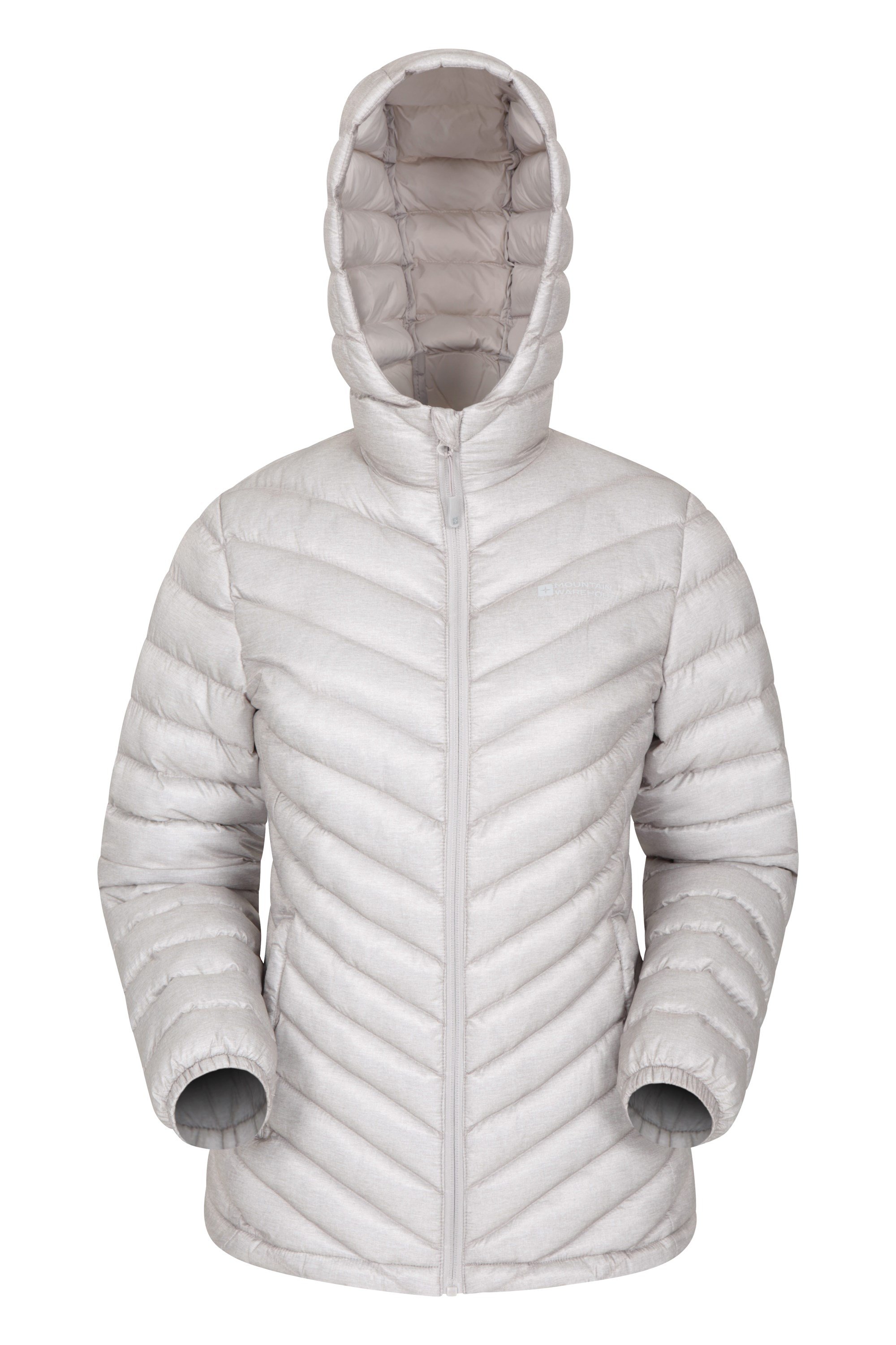 Mountain Warehouse Seasons Reflective Padded Womens Jacket Microfibre Insulate 