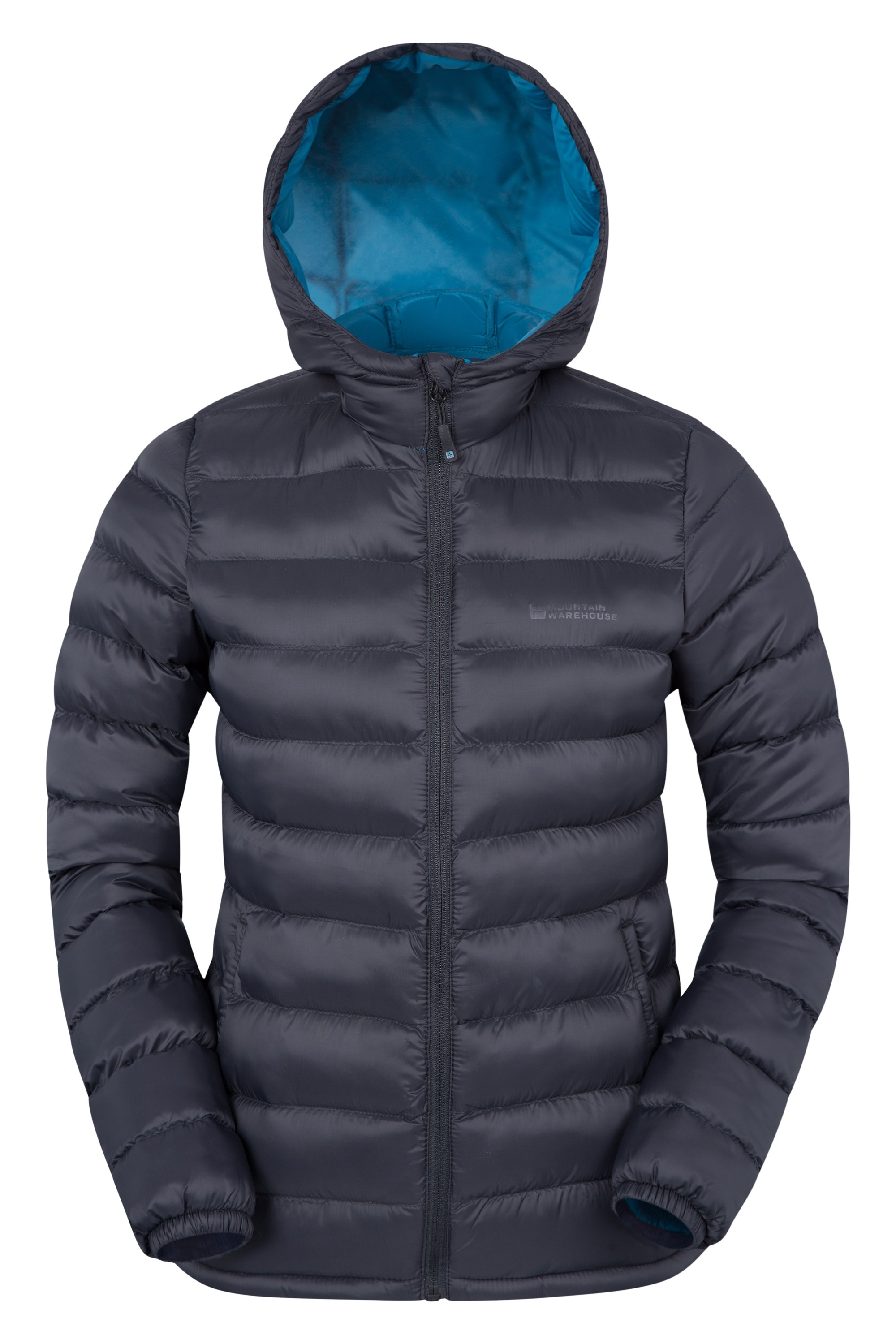 For Winter Jet Black 10 Mountain Warehouse Seasons Womens Padded Jacket