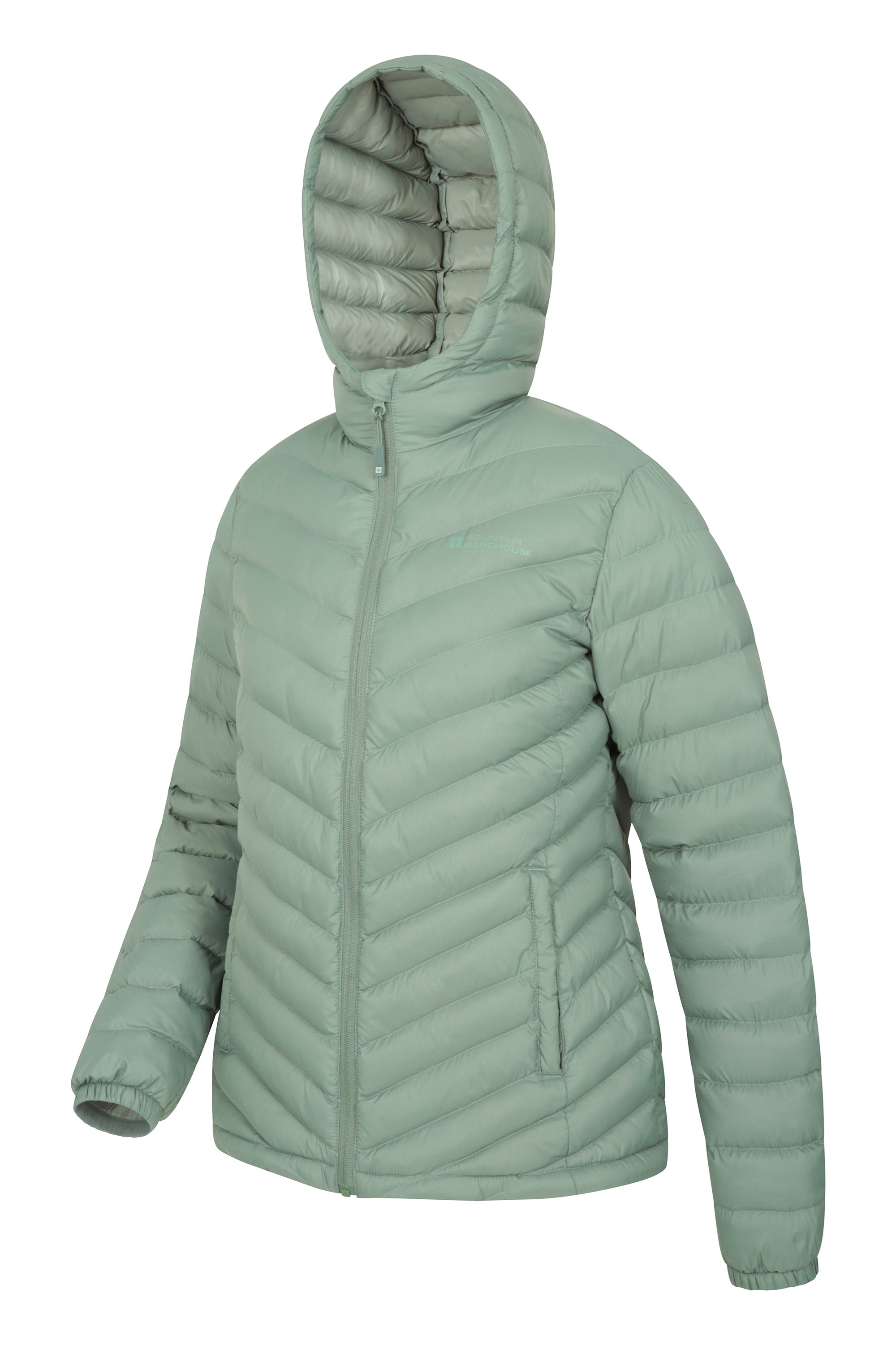 Full-Zip Mountain Warehouse Flicker Womens Padded Jacket Water-resistant 