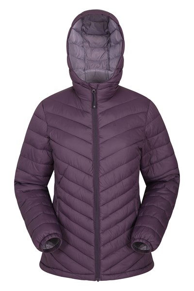 Seasons Womens Padded Jacket - Purple