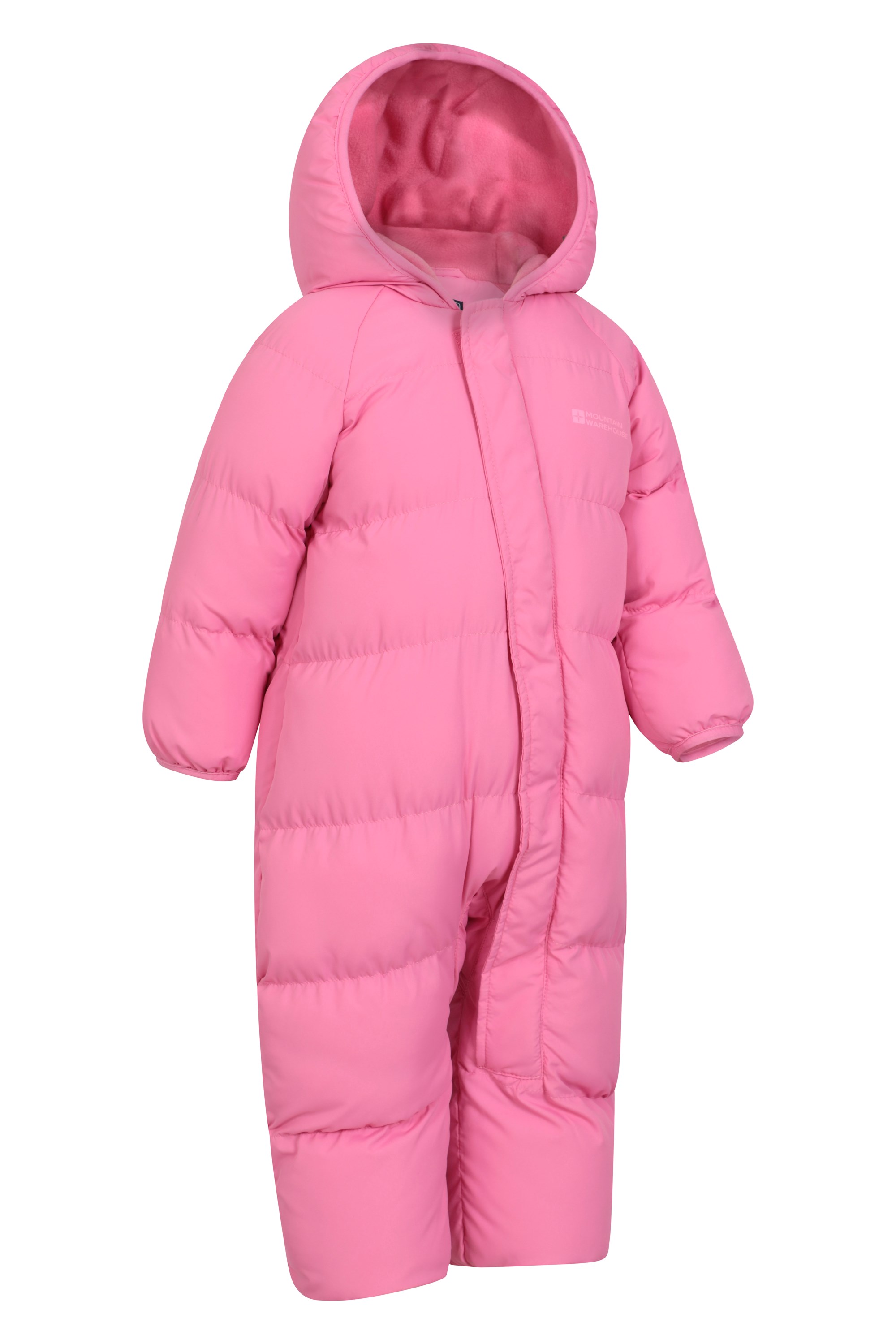 2-Piece Ski Suit for Kids– Fluffy Fur Hoodie, Unisex Outfit - TinyJumps