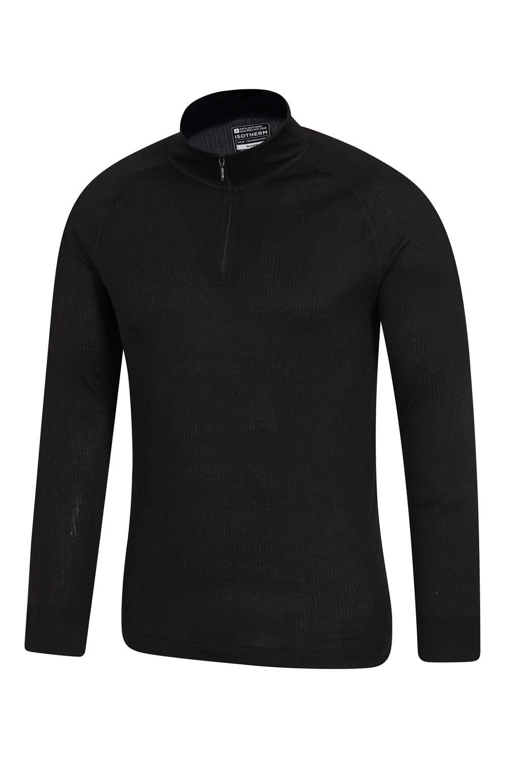Mountain Warehouse Mens Long Sleeve Top Half Zip Thermal Winter Warm Base Layer - Picture 10 of 85
