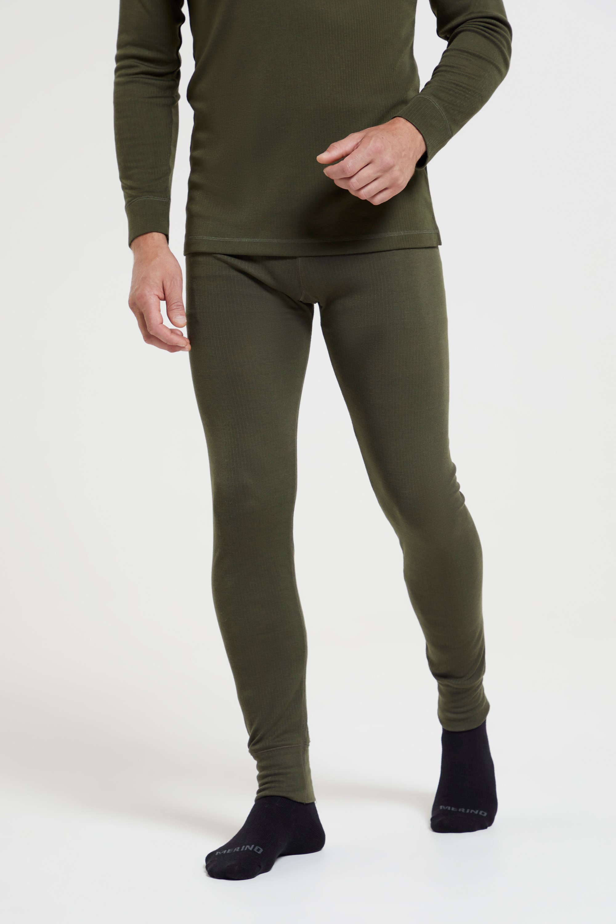 Men's Winter Thermal Underwear Bottom Long Johns Pants | Soft Base Layer  Leggings Tights