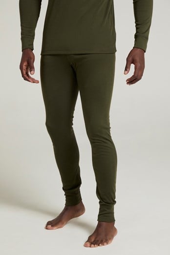Talus Mens Base Layer Pants Khaki
