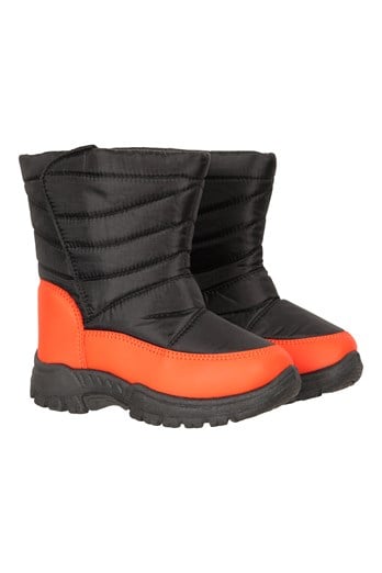 Caribou Toddler Adaptive Snow Boots Dark Red