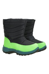 Caribou Toddler Adaptive Snow Boots Lime