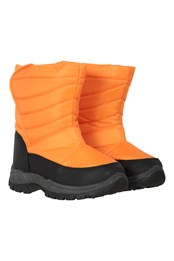 Caribou Toddler Adaptive Snow Boots Orange