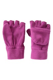 Fingerlose Kinder Fleece-Handschuhe