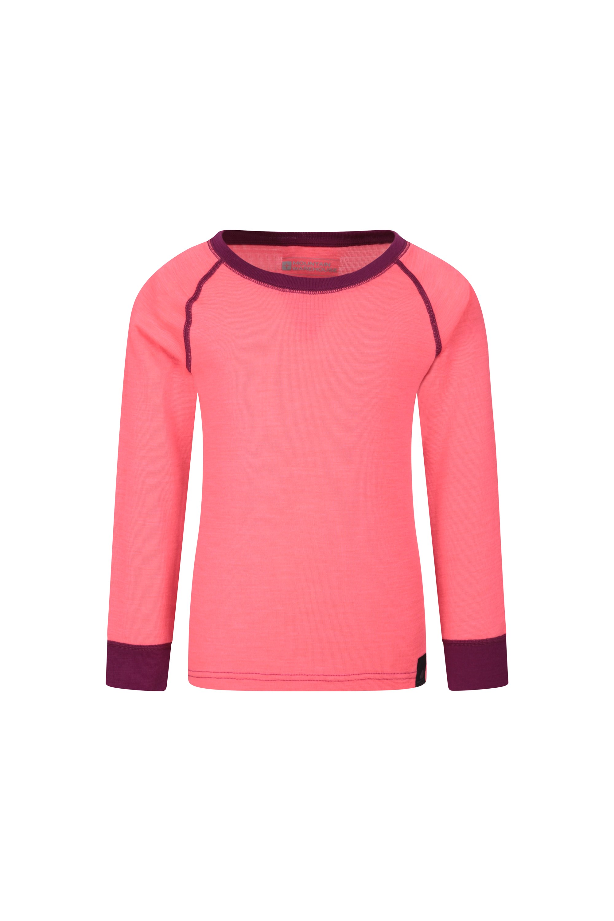 Merino Round Gb Neck Kids TopMountain Warehouse Layer Base KFlcJ1