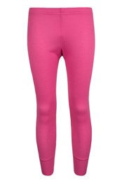 Talus Kids Base Layer Thermal Pants Pink