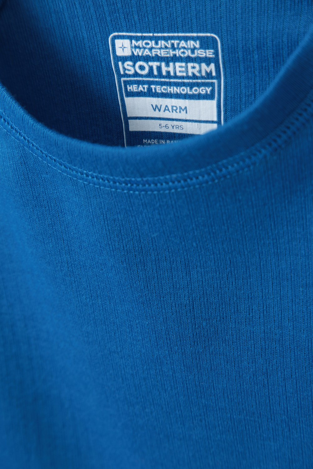 Mountain Warehouse Kids Talus Base Layer Top Round Neck Thermal Childrens Tee - Picture 27 of 55